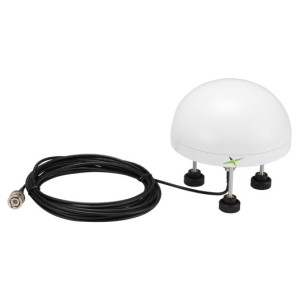 Taoglas XAHP.30 (Neptune) Active Multi-Band GNSS External Marine Antenna, IP67, ASA white